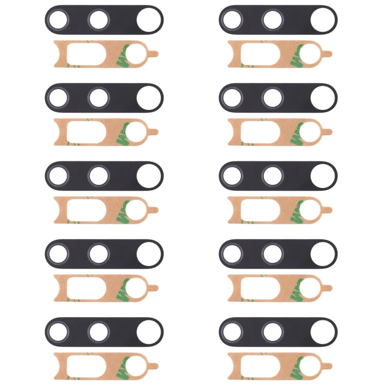 10pcs Rear Camera Lens for Xiaomi Mi CC9 Pro / Mi Note 10 / Mi Note 10 Pro, For Xiaomi Mi CC9 Pro