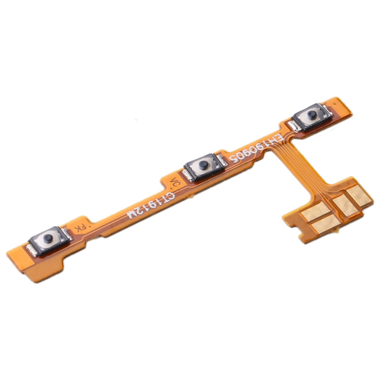 Power Button & Volume Button Flex Cable For Huawei Enjoy 10, For Huawei Enjoy 10