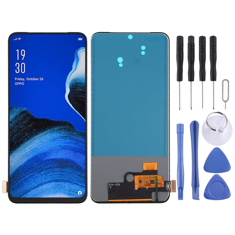 Schermo LCD in materiale TFT e digitalizzatore assemblaggio completo (nessuna identificazione delle impronte digitali) per OPPO Reno2 Z / Reno2 F / K3 / Realme X, For OPPO Reno2 Z(TFT)