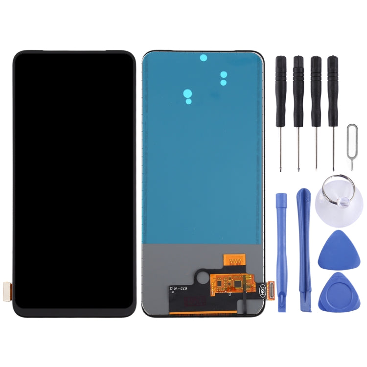 TFT Material LCD Screen and Digitizer Full Assembly (No Fingerprint Identification) for OPPO Reno2 Z / Reno2 F / K3 / Realme X, For OPPO Reno2 Z(TFT)