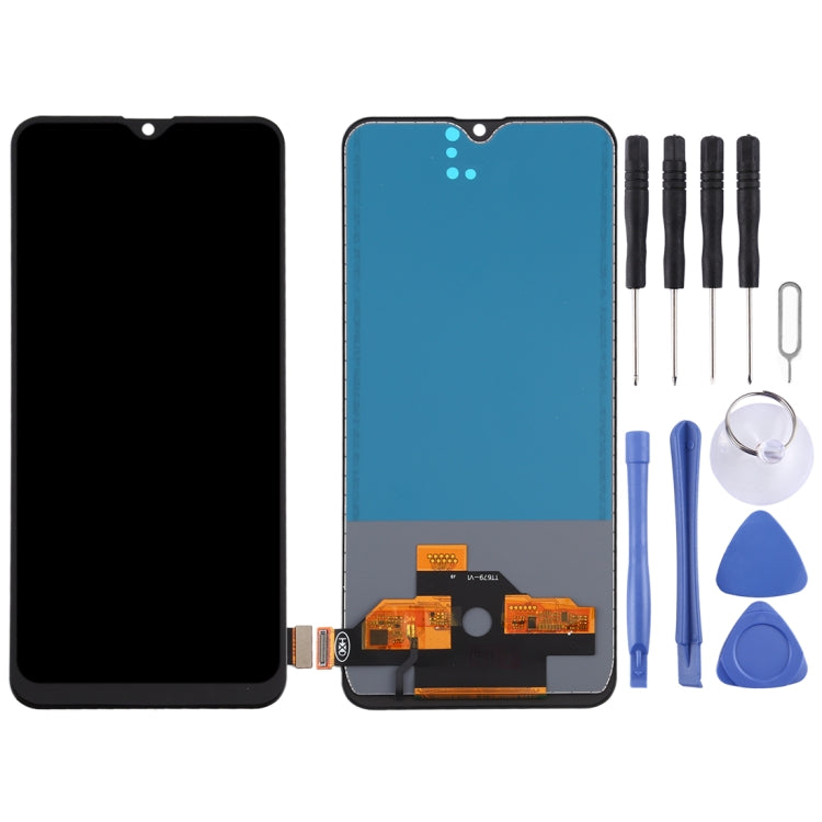 TFT Material LCD Screen and Digitizer Full Assembly (No Fingerprint Identification) for OPPO Reno Z / K5 / Realme XT / Realme X2, For OPPO Reno Z(TFT )