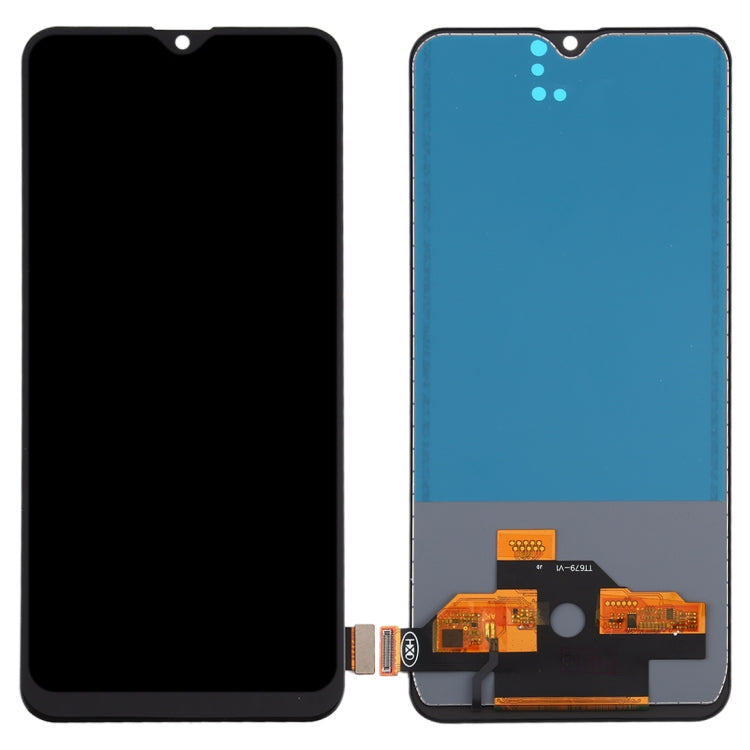 TFT Material LCD Screen and Digitizer Full Assembly (No Fingerprint Identification) for OPPO Reno Z / K5 / Realme XT / Realme X2, For OPPO Reno Z(TFT )