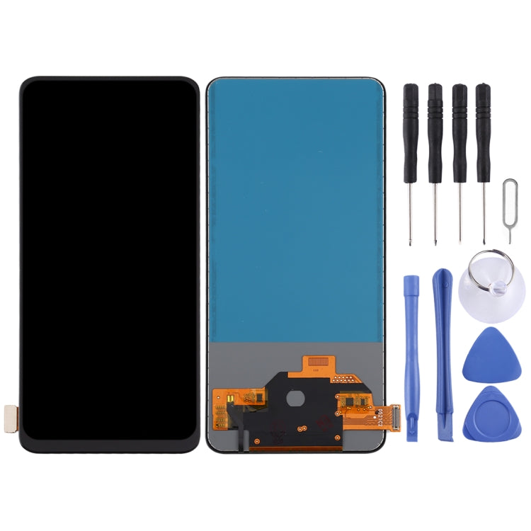 TFT Material LCD Screen and Digitizer Full Assembly (No Fingerprint Identification) for OPPO Reno, For OPPO Reno(TFT)