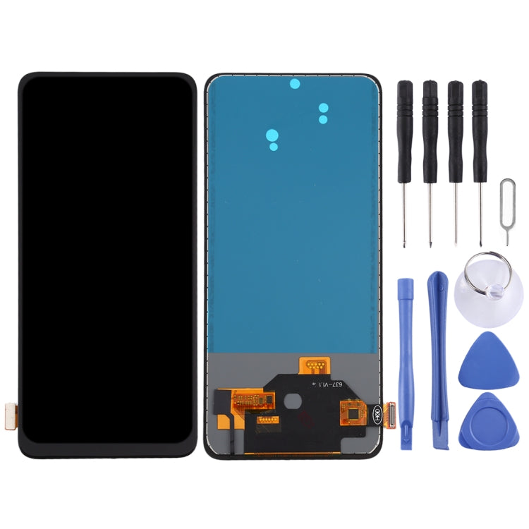 Schermo LCD in materiale TFT e digitalizzatore assemblaggio completo (nessuna identificazione delle impronte digitali) per OPPO Reno 10x zoom, For OPPO Reno 10x zoom(TFT)