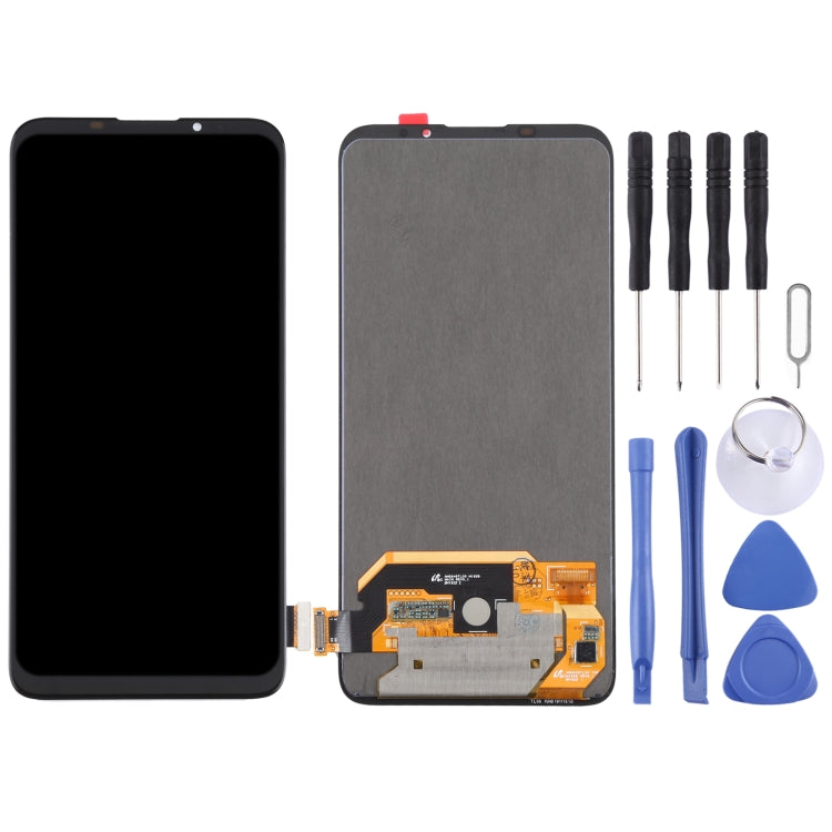 Schermo LCD e digitalizzatore in materiale OLED originale assemblaggio completo per Meizu 16T, For Meizu 16T(OLED Material)