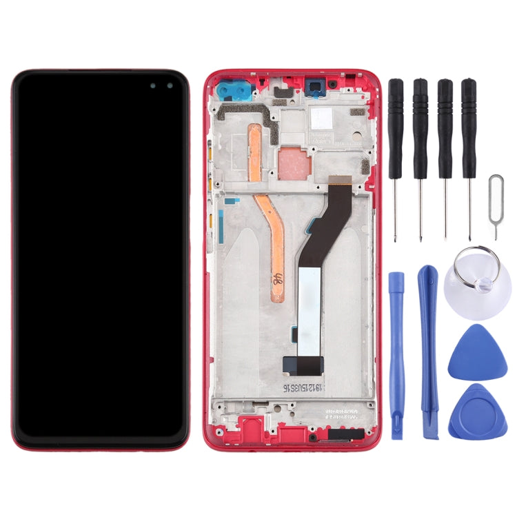 Schermo LCD e digitalizzatore assemblaggio completo con cornice per Xiaomi Redmi K30, versione 4G, For Redmi K30 5G