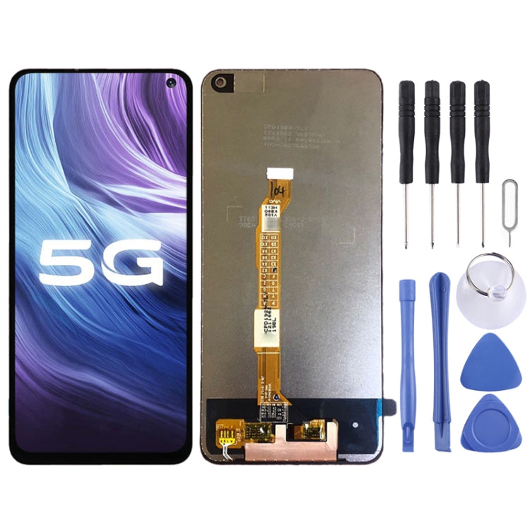 LCD Screen and Digitizer Full Assembly for Vivo Z6 5G, For Vivo Z6 5G