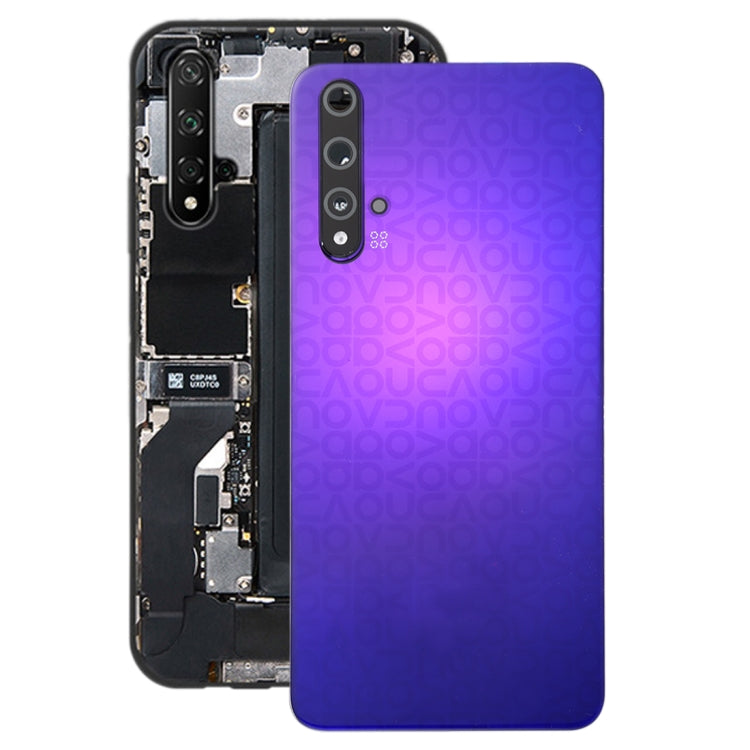 Original Back Battery Cover with Camera Lens Cover for Huawei Nova 5T, For Nova 5T(Original), For Huawei Nova 5T(Original)