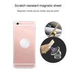 Disco magnetico con piastra metallica per smartphone