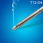 Punta per saldatore senza piombo QUICKO T12-D4, T12-D4, T12-D08, T12-D12