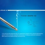Punta per saldatore senza piombo QUICKO T12-D4, T12-D4, T12-D08, T12-D12