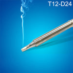 Punta per saldatore QUICKO T12-D24 senza piombo, T12-D24, T12-D16, T12-DL32, T12-D52
