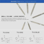 Punta per saldatore QUICKO T12-D24 senza piombo, T12-D24, T12-D16, T12-DL32, T12-D52
