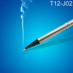 Punta per saldatore senza piombo QUICKO T12-J02 nera, T12-J02