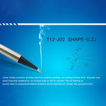 Punta per saldatore senza piombo QUICKO T12-J02 nera, T12-J02
