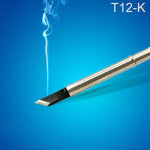 Punta per saldatore senza piombo QUICKO T12-K nera, T12-K