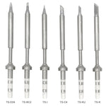 Punta per saldatore elettrico senza piombo QUICKO TS100, TS-KU, TS-B2, TS-BC2, TS-C4, TS-D24, TS-I, TS-ILS, TS-K, TS-KU