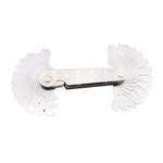 52 pezzi metrico 60 gradi + calibro per filettatura in acciaio inossidabile CR britannico da 55 gradi, 52 PCS Thread Gauge