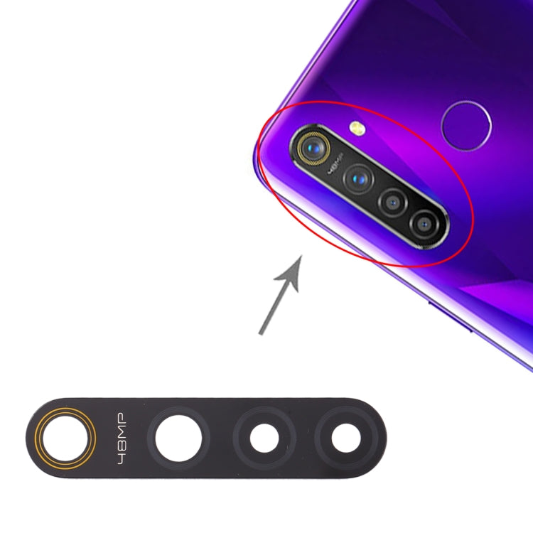 For OPPO Realme 5 Pro / Realme Q 10pcs Rear Camera Lens, For OPPO Realme 5 Pro