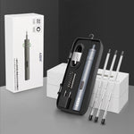 A-012 Set di cacciaviti a batteria per trapano elettrico ricaricabile con batteria al litio ricaricabile con torsione a 8 marce, Drill Cordless Screwdriver