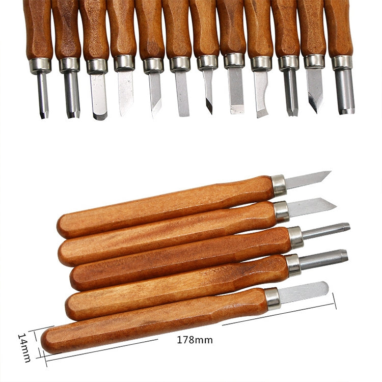 Scalpelli per intaglio del legno 12 in 1 Coltello per xilografia di base per timbri in gomma fatti a mano Utensili manuali, Chisels Knife