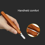 Scalpelli per intaglio del legno 12 in 1 Coltello per xilografia di base per timbri in gomma fatti a mano Utensili manuali, Chisels Knife