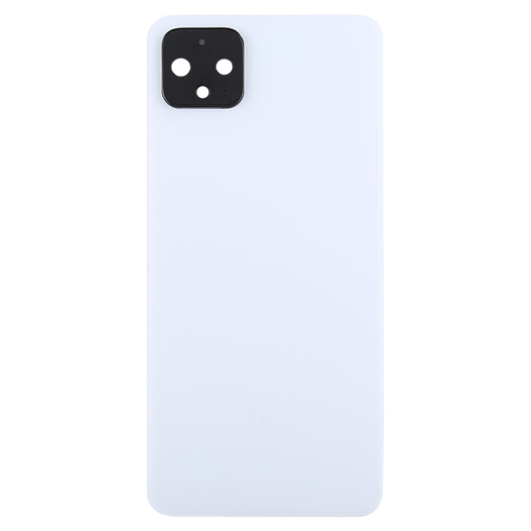 Back Battery Cover with Camera Lens Cover for Google Pixel 4, For Google Pixel 4