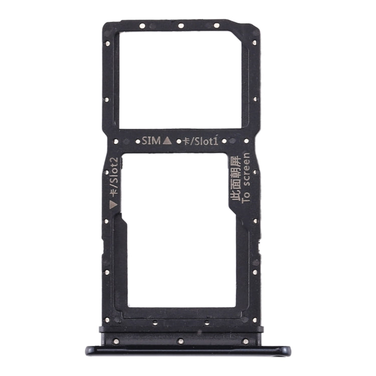 SIM Card Tray + SIM Card Tray / Micro SD Card Tray for Huawei Enjoy 10 Plus, For Huawei Enjoy 10 Plus