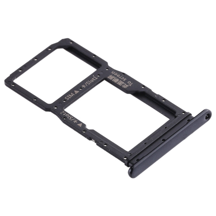 SIM Card Tray + SIM Card Tray / Micro SD Card Tray for Huawei Enjoy 10 Plus, For Huawei Enjoy 10 Plus