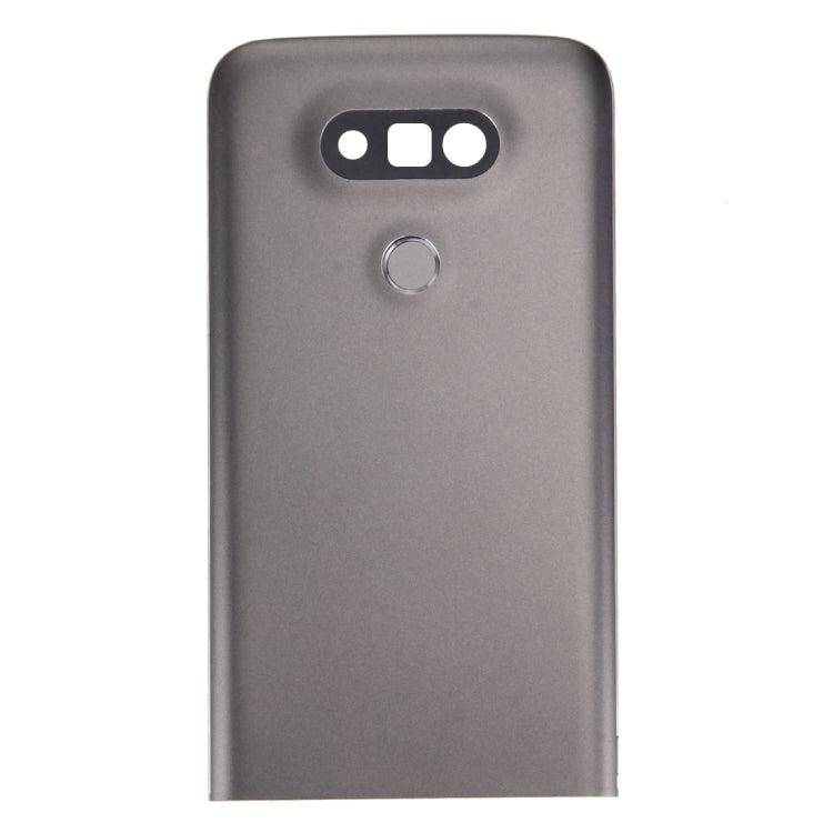 Metal Back Cover with Rear Camera Lens and Fingerprint Button for LG G5, For G5