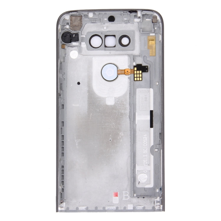 Metal Back Cover with Rear Camera Lens and Fingerprint Button for LG G5, For G5