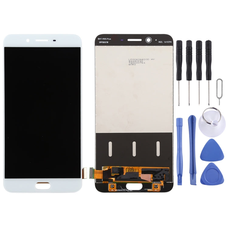 Schermo LCD originale e digitalizzatore assemblaggio completo per OPPO R11 Plus, For OPPO R11 Plus