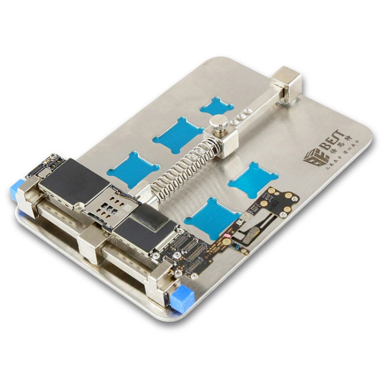 BEST- 001D Circuito in acciaio inossidabile Saldatura Dissaldatura PCB Supporto per riparazione Apparecchi per riparazione telefono cellulare, BEST-001D