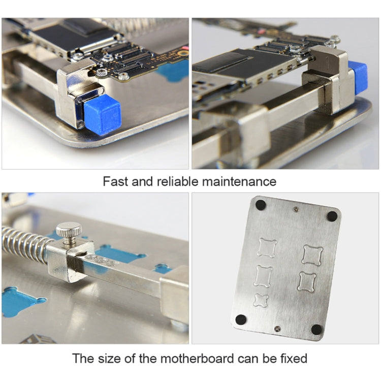 BEST- 001D Stainless Steel Circuit Board Soldering Desoldering PCB Repair Stand Mobile Phone Repair Equipment, BEST-001D