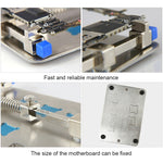 BEST- 001D Circuito in acciaio inossidabile Saldatura Dissaldatura PCB Supporto per riparazione Apparecchi per riparazione telefono cellulare, BEST-001D