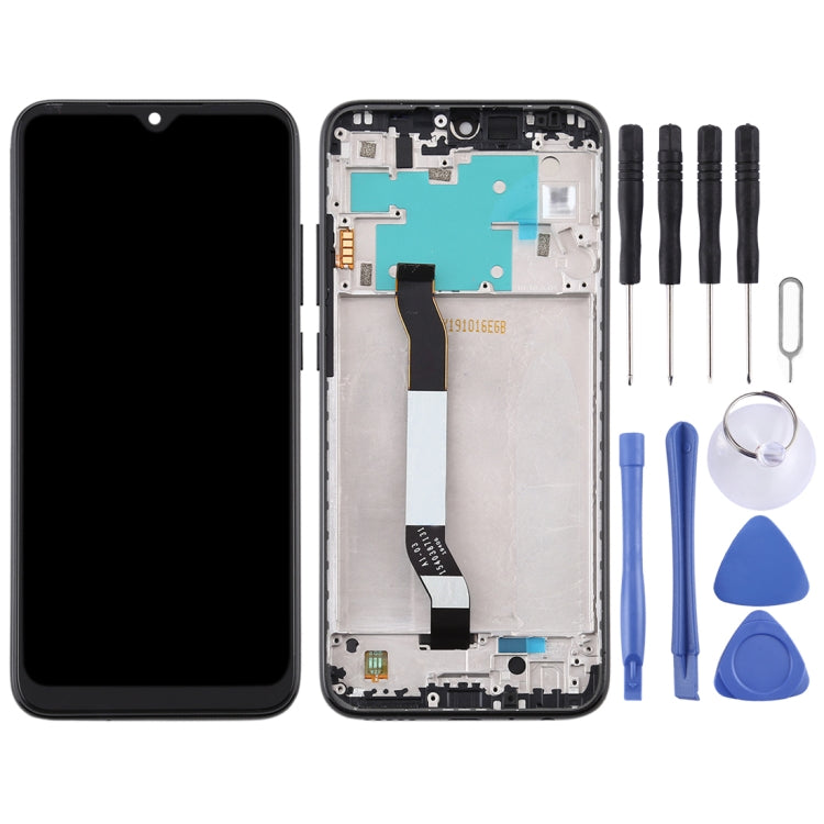 Schermo LCD e digitalizzatore assemblaggio completo con cornice per Xiaomi Redmi Note 8, For Xiaomi Redmi Note 8