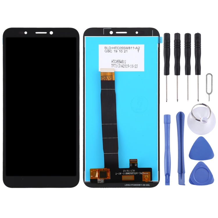 LCD Screen and Digitizer Full Assembly for Nokia C1, For Nokia C1