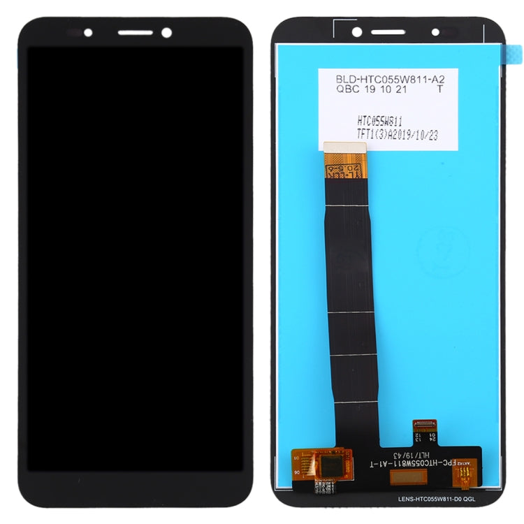 LCD Screen and Digitizer Full Assembly for Nokia C1, For Nokia C1