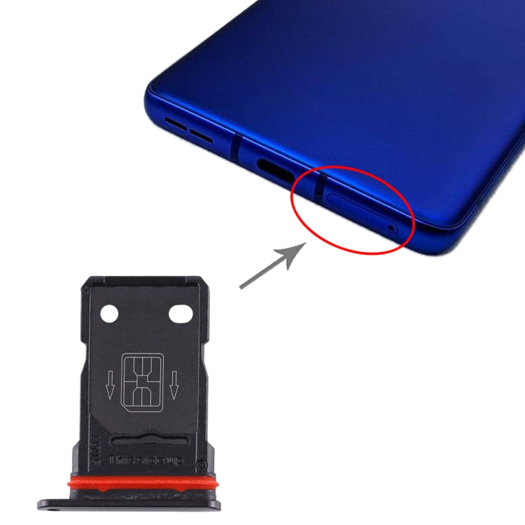 Per OnePlus 8 Pro Vassoio scheda SIM + Vassoio scheda SIM, For OnePlus 8 Pro