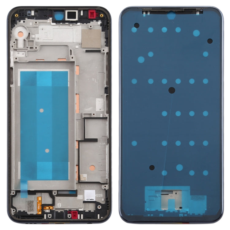 Piastra cornice cornice LCD alloggiamento anteriore per LG K50 / K12 MAX / LMX520BMW / LMX520EMW (versione doppia SIM), For LG K50(Double SIM Version)