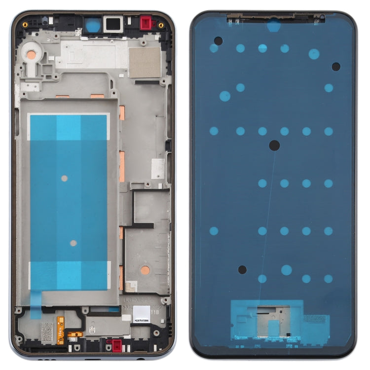 Piastra cornice cornice LCD alloggiamento anteriore per LG K50 / K12 MAX / LMX520BMW / LMX520EMW (versione doppia SIM), For LG K50(Double SIM Version)