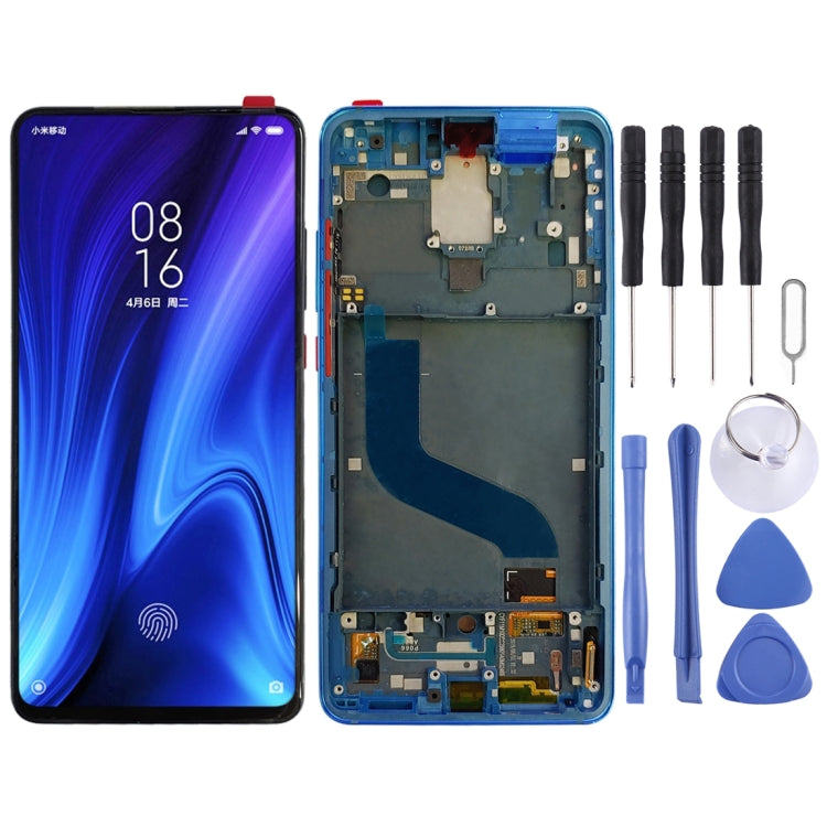 Original AMOLED LCD Screen and Digitizer Full Assembly with Frame for Xiaomi 9T Pro / Redmi K20 Pro / Redmi K20, For Xiaomi Xiaomi K20, For Xiaomi K20