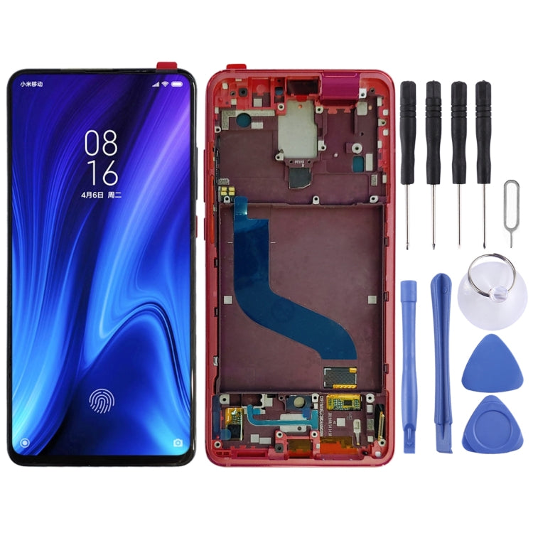 Schermo LCD originale in materiale AMOLED e digitalizzatore assemblaggio completo con cornice per Xiaomi 9T Pro / Redmi K20 Pro / Redmi K20, For Xiaomi Xiaomi K20, For Xiaomi K20