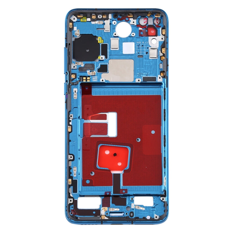 Original central frame plate with side buttons for Huawei P40, For Huawei P40, For Huawei P40(Original)