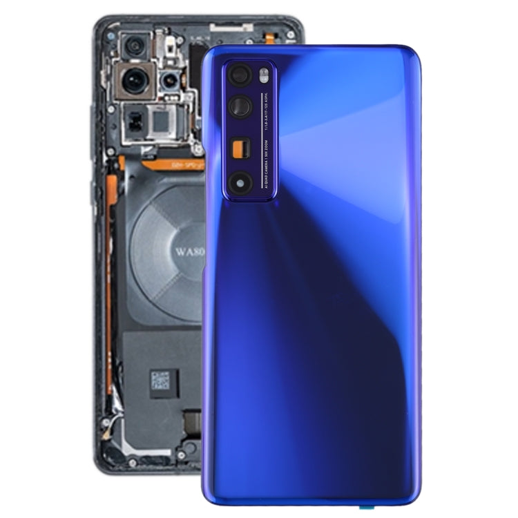 Cover posteriore originale per batteria con copriobiettivo fotocamera per Huawei Nova 7 Pro 5G, For Huawei Nova 7 Pro 5G(Original)