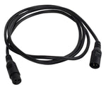 Cavo DMX digitale XLR 3 pin 1m