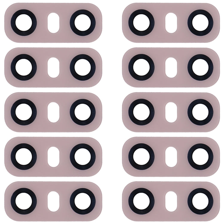 10pcs Rear Camera Lens with Adhesive for LG G6 H870/H871/H872/ LS993, LG G6 (Gold), LG G6 (Pink), LG G6 (Blue)