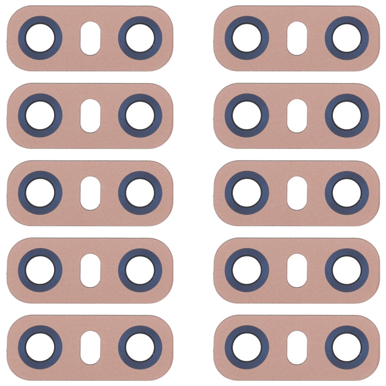 10pcs Rear Camera Lens with Adhesive for LG G6 H870/H871/H872/ LS993, LG G6 (Gold), LG G6 (Pink), LG G6 (Blue)