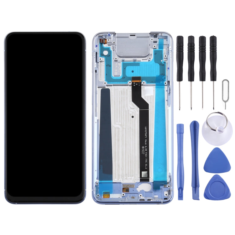 Schermo LCD e digitalizzatore assemblaggio completo con cornice per Asus Zenfone 6 ZS630KL I01WD, For Zenfone 6 ZS630KL, For Asus Zenfone 6 ZS630KL