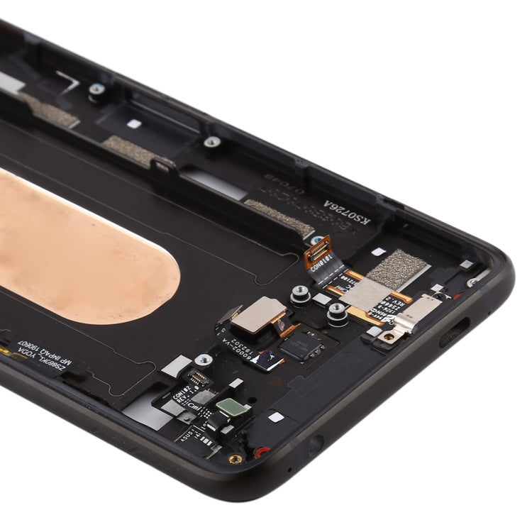 Piastra con cornice centrale con tasti laterali per Asus ROG Phone II ZS660KL, For Asus ROG Phone II ZS660KL